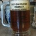 1977 Glass Mug from Horatios with South Dakota State University Football Schedule