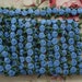 2y Vintage American French Blue Venise Applique LaceMini Rosette Flower Ribbon Hat Doll Trim Milliners Supply Scrapbook Paper Crafting