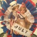 Vintage Style Independence Day Candy Basket