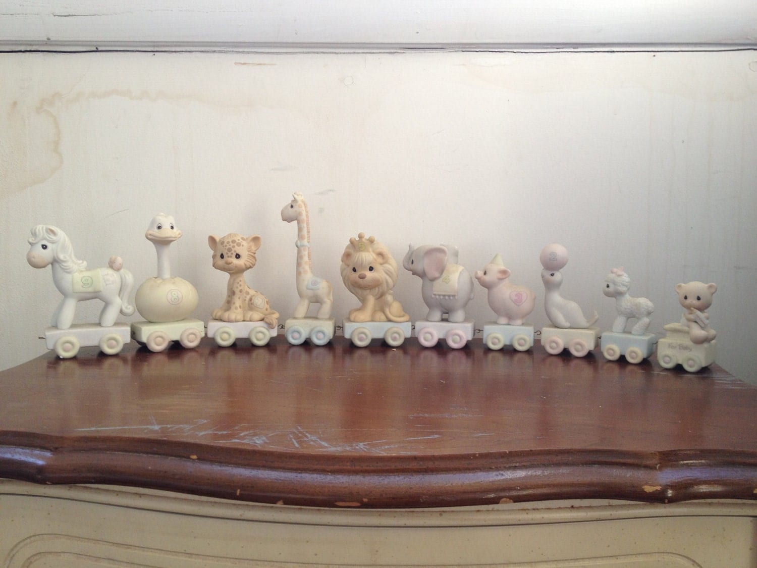 Precious Moments Birthday Train Figurine Collection
