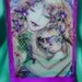 MOMMIE and ME 2 Tiles or Coasters - 3 x 6 inches