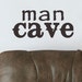 Man Cave Vinyl Wall Art