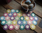 Pre-cut penny rug kit to make for Spring