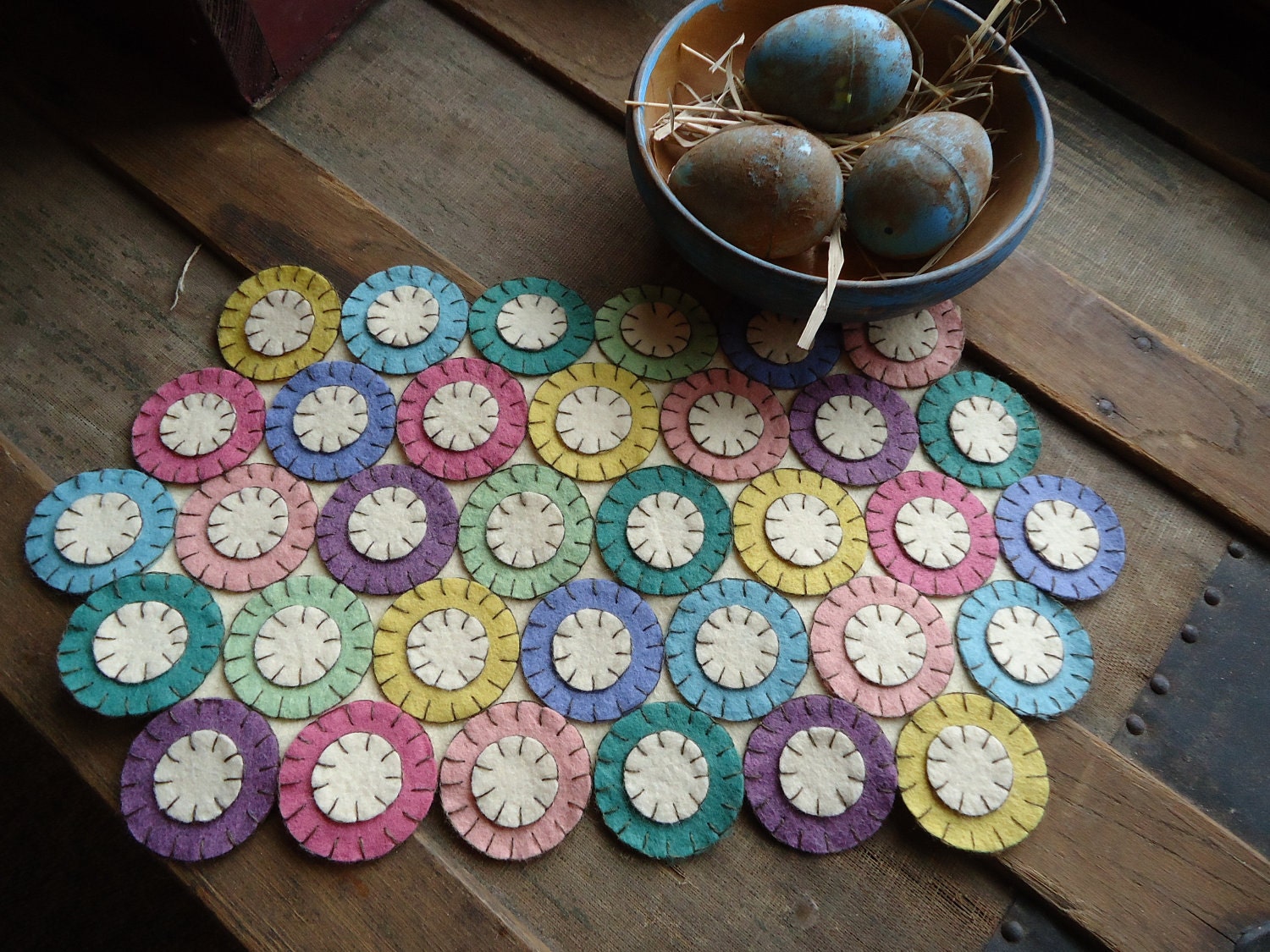 Penny rug kits