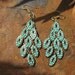 Boho Turquoise Chandelier Earrings