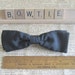 Men's Bowtie - Navy Blue- Clip On - Vintage 50's Tie - Stamped Ormand N.Y.C.
