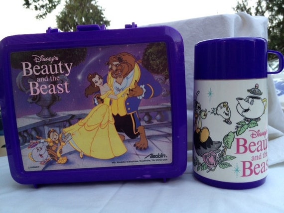 box lunch beauty and the beast backpack