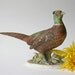 Vintage Pheasant Figurine - lefton bird for him men