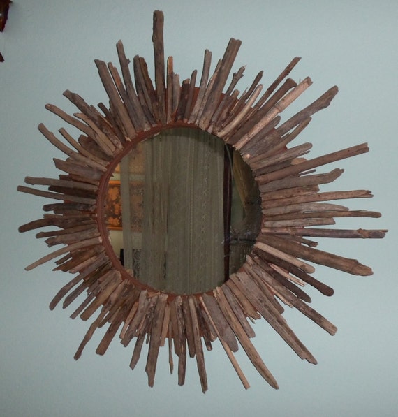 Driftwood Sunburst Mirror