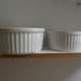 Arabia Souffle Baking Dishes or Casseroles, made in Finland. Set of 2.