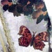 Vintage Journals, Butterfly Travel Journal, Altered Compositon Book, Pearl Lace Diary, Recipe Book - Altered Journal