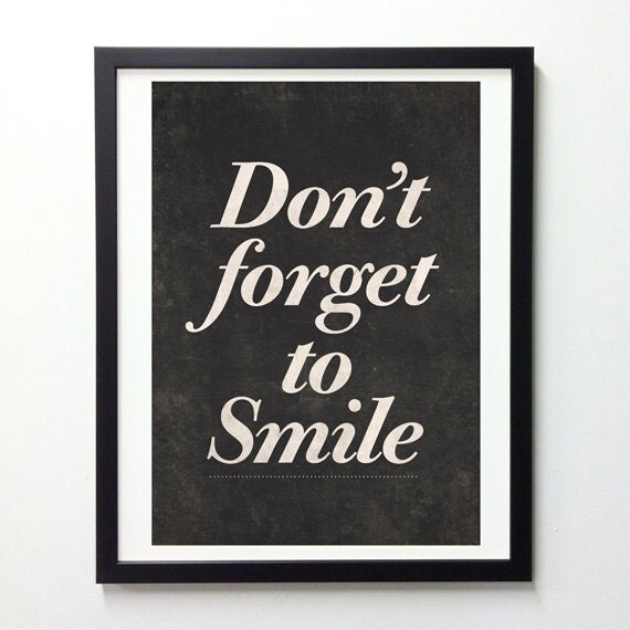 Items similar to Black Rustic Decor, Don't Forget To Smile ... Items similar to Black Rustic Decor, Don't Forget To Smile ...