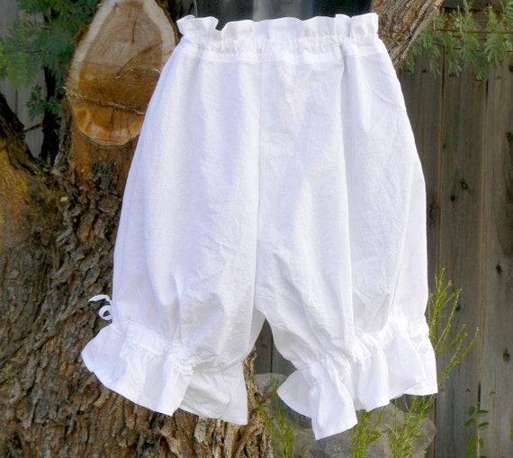 Short Cotton Bloomers Victorian Knickers Cosplay Shorts