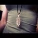 Clear Quartz Copper/Silver Necklace