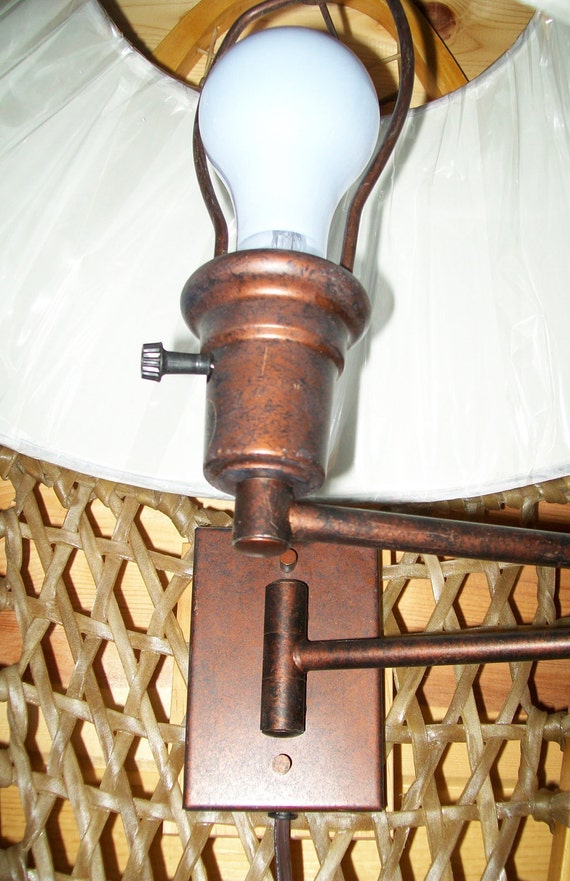 Rustic Snowshoe wall lamp cabin lodge decor light