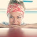Red Ikat Bandana headband