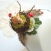 Forest fairy-Headband-Deer,fawn,toadstool,nest-Rustic,vintage,forest,woodland inspired-