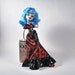 Monster High handmade fashions bloody red leopard print doll dress