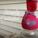 Upcycled Newborn Hat/ Baby hat / Girl Hat/ Upcycled photo prop / Newborn photo prop / Upcycled Baby hat / Ready to Ship