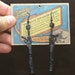 HALF OFF SALE - Nostalgic Star Wars Black Large Sized Blaster Cannon Gun Earrings