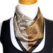 Vintage Silk Scarf, Silk Square