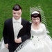 Vintage Wedding Cake Topper