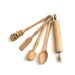 Vintage Toy Wood Tools - houseware - miniature - collectibles - 1950s