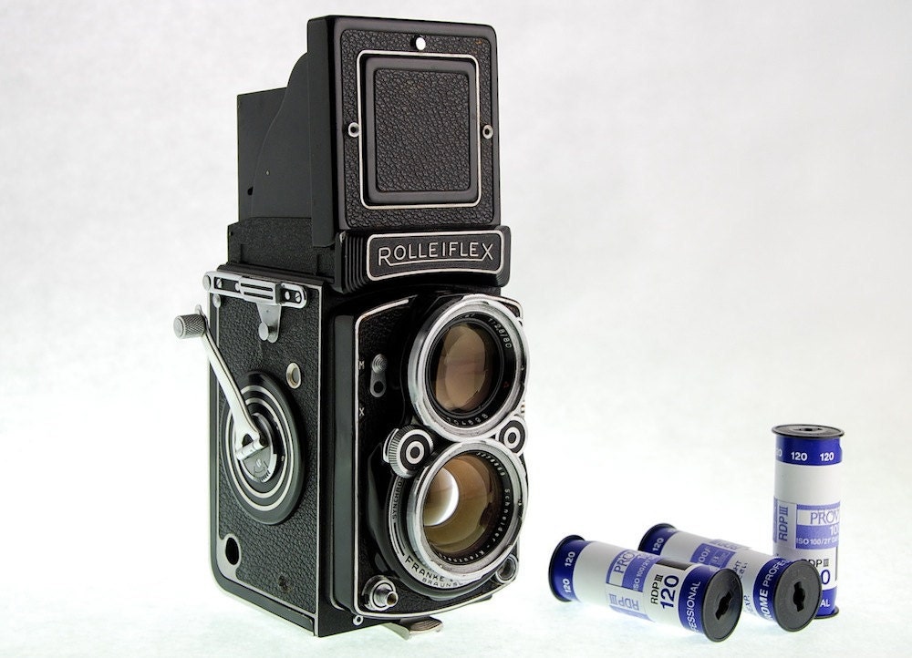 Vintage Rolleiflex Camera Germany 1950s