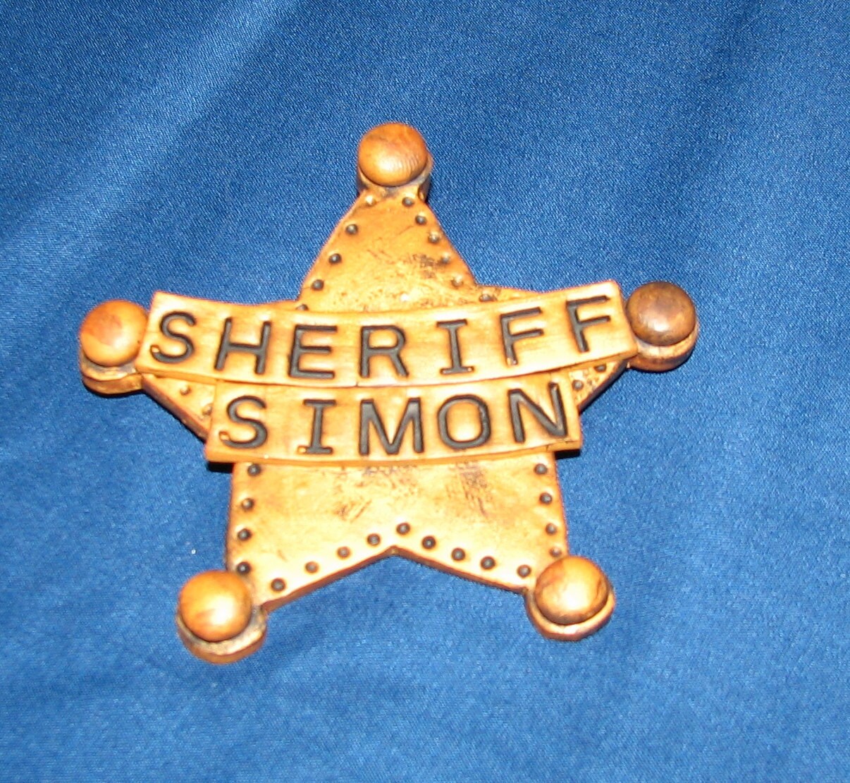 Childs Sheriff Badge Personalized