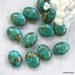 18 x 12mm Mosaic Turquoise Beads