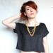 Multi Chain necklace - Adjustable length - Gold golored