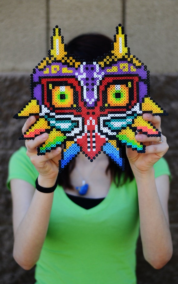 Items similar to Legend of Zelda: Majora's Mask Pixel Art on Etsy