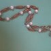 Vintage Pearl Necklace, gold filigree necklace