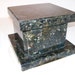 Cremation Urn Green Granite Keepsake Box Handmade Uba Tuba and Verde Butterfly Free Shipping