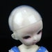 G-048 / BJD Head Silicone Wig Cap for hujoo baby , ai dall / 4 - 5 Inch / Clear