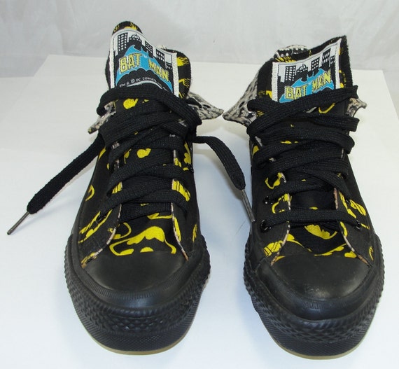 Authentic Batman Converse All-Star Sneakers Shoes by goodoletom