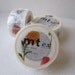 Washi tape 1P MTEx Kamoi Japanese for Decoration & Crafts - Flowers 30mm x 15m