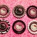 Hello Kitty Inspired finished bottlecaps 3