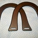 Dark Brown Wooden Purse Handles