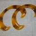 Brown Acrylic Purse Handles