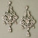 Large Chandelier Earrings - Glamorous Bridal Earrings, Wedding Jewelry, crystal Earrings, bridal Jewelry, Vintage inspired