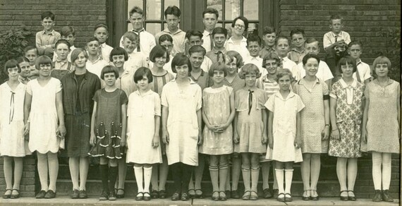 Great Old Elementary School Graduation Class by soulmansplace