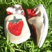 soft sole baby shoes leather infant kids children girl boy gift new strawberry cream 18-24 months Bébés Chaussons