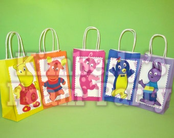 Items similar to Backyardigans Inspired Felt Finger Puppets on Etsy