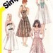 Vintage 80s Simplicity Pattern 6015 Misses Sundress size 10