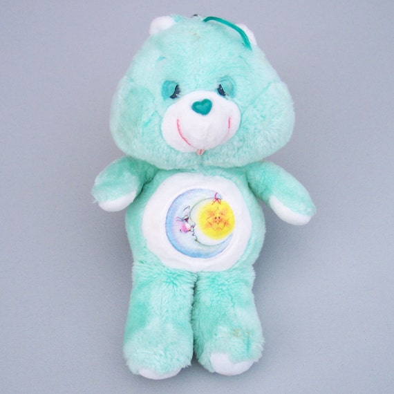 Vintage 1983 Care Bears Bedtime Bear Plush Doll