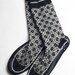 slippers unisex grey black wool leather handmade eco friendly foot feet sock