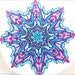 Colorfull Paper Sticker Mandala ZEN Home Decor Decoration Decorate Home Scrapebook Design Picture Artwork