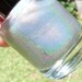 peyton - spectraflair top coat - handmade nail polish