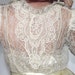 SALE 38.99 WAS 43.99 Sheer White Lace Victorian/Edwardian Dress